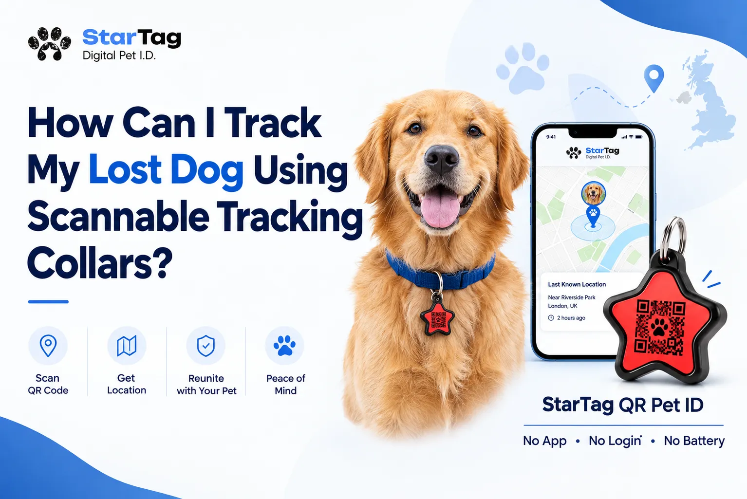 How Can I Track My Lost Dog Using Scannable Tracking Collars